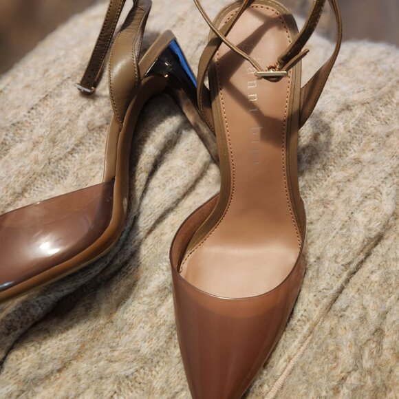 Gianni Bini Clear High Heels - Picture 3 of 6